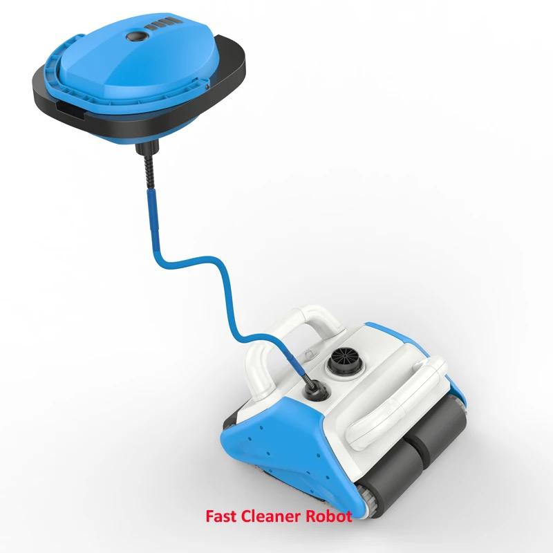 Automatic robotic pool cleaner