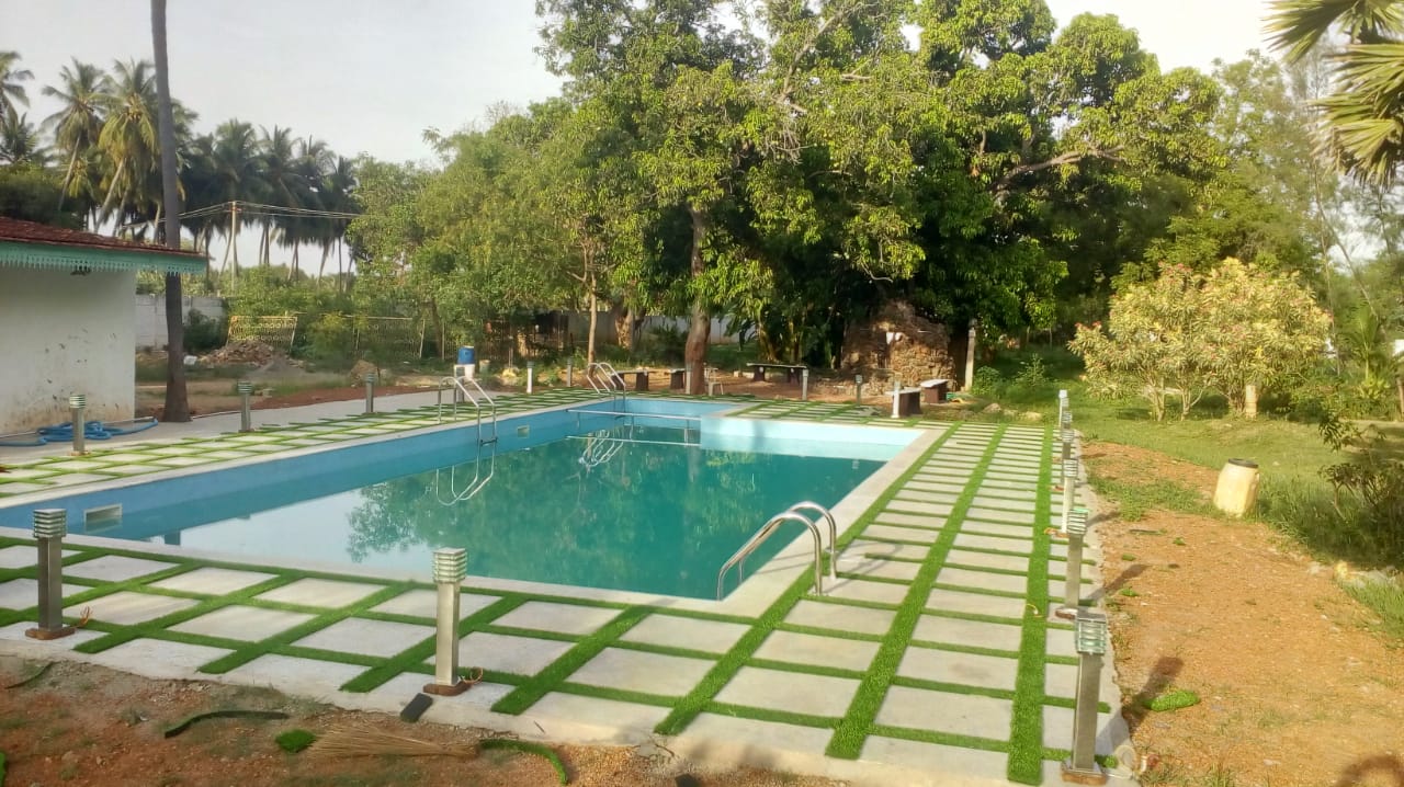 Farm swimming pool